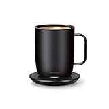 Ember Temperature Control Smart Mug 2, 14 Oz, App-Controlled Heated Coffee Mug with 80 Min Battery Life and Improved Design, Black