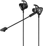 Turtle Beach Battle Buds In-Ear Gaming Headset for Mobile & PC with 3.5mm, Xbox Series X/ S, Xbox One, PS5, PS4, PlayStation, Switch – Lightweight, In-Line Controls - Black/Silver
