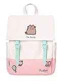 Official Pusheen Backpack, Kawaii Backpack - Bookbag, Travel Laptop Backpack, Girls Bag, Pusheen Gift - Pink Backpack