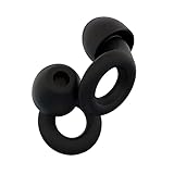 Loop Quiet Ear Plugs for Noise Reduction – Super Soft, Reusable Hearing Protection in Flexible Silicone for Sleep, Noise Sensitivity & Flights - 8 Ear Tips in XS/S/M/L – 27dB Noise Cancelling – Black
