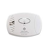 First Alert CO605 Plug-In Carbon Monoxide Detector with Battery Backup , White
