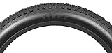 Mongoose Fat Tire Bike Tire, Mountain Bike Accessory, 20 x 4 inch , Black