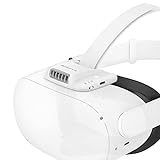BOBOVR F2 Active Air Circulation Facial Interface Compatible with Quest 2,Replace Silicone Face Cover Pad,Relieve The Accumulation of Hot Air and Lens Fogging