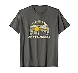 Chattanooga Tennessee TN T Shirt Vintage Hiking Mountains