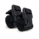 SIMPLECARRY Multi Purpose Utility Strap with Duraflex Buckle 1” x 45” Quick Release and Adjustable 2 pc per Set