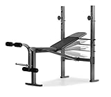 Weider XR 6.1 Multi-Position Weight Bench with Leg Developer and Exercise Chart