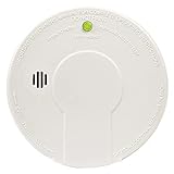 Kidde Smoke Detector, 9V Battery Operated Smoke Alarm, Test-Reset Button, Battery Included