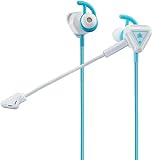 Turtle Beach Battle Buds In-Ear Gaming Headset for Mobile & PC with 3.5mm, Xbox Series X/S, Xbox One, PS5, PS4, PlayStation, Switch – Lightweight, In-Line Controls - White/Teal