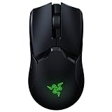 Razer Viper Ultimate Lightweight Wireless Gaming Mouse: Fastest Gaming Switches - 20K DPI Optical Sensor - Chroma Lighting - 8 Programmable Buttons - 70 Hr Battery - Classic Black