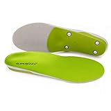 Superfeet GREEN - High Arch Orthotic Support - Cut-To-Fit Shoe Insoles - Men 9.5-11 / Women 10.5-12