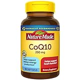 Nature Made CoQ10 200mg, Dietary Supplement for Heart Health Support, 105 Softgels, 105 Day Supply