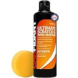 Carfidant Scratch and Swirl Remover - Ultimate Car Scratch Remover Compound - Auto Polish & Paint Restorer - Easily Repair Paint Scratches, Scuffs, Water Spots! Car Buffer Kit