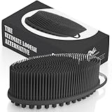Avilana Silicone Body Scrubber – Dual-Sided Silicone Loofah for Shower, Body Scrubber for Men & Women, Gentle Loofa Alternative, Easy-to-Clean Silicone Body Scrubber Exfoliator
