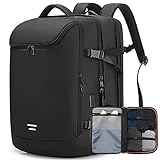 TANGCORLE Travel Carry on Backpack 50L Expandable Flight Approved Backpacks 17.3 inch Laptop and USB Charging Port bags Water Resistant Business Back Pack for Women & Men…