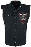 Spiral - Ride Free - Sleeveless Stone Washed Worker Black - L