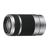 Sony SEL55210 E 55-210mm F4.5-6.3 OSS E-mount Wide Zoom Lens - Silver (Renewed)