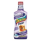 Dental Fresh Advanced Plaque and Tartar Water Additive, 17oz – Dog Teeth Cleaning Formula to Freshen Breath and Improve Overall Oral Health