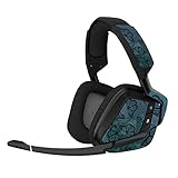 MightySkins Skin Compatible With Corsair Void Pro Gaming Headset - Dark Butterfly | Protective, Durable, and Unique Vinyl Decal wrap cover | Easy To Apply, Remove, and Change Styles | Made in the USA