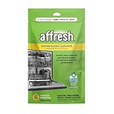 Affresh Dishwasher Cleaner, Helps Remove Limescale and Odor-Causing Residue, 6 Tablets