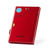 FUNLAB Metal Switch Game Card Case with 6 game storage, Compatible with Nintendo Switch(OLED/Lite) Games Holder – Pokedex Red
