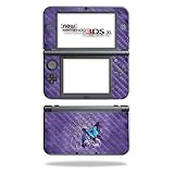 MightySkins Carbon Fiber Skin for Nintendo New 3DS XL (2015) - Celtic Butterflies | Protective, Durable Textured Carbon Fiber Finish | Easy to Apply, Remove, and Change Styles | Made in The USA