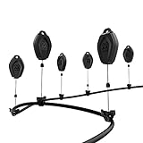 AMVR [Pro Version] VR Cable Management System, 6 Packs Ceiling Pulley System for Oculus Quest/Quest 2/Rift/Rift S/Valve Index/HTC Vive/Vive Pro/HP Reverb G2/PSVR VR Cord Accessories, VR Link Cable
