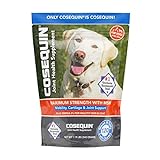Nutramax Cosequin Joint Health Supplement for Dogs - With Glucosamine, Chondroitin, MSM, and Omega-3's, 120 Soft Chews