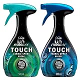 Febreze Unstopables Touch Fabric Spray and Odor Fighter, Fresh & Breeze, 16.9 oz, Pack of 2