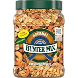 Southern Style Nuts Gourmet Hunter Mix, 23 Ounces, Sesame Sticks, Peanuts, Sunflower Kernels, Almonds, Cashews, and Pepitas