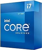 Intel Core i7-12700K Gaming Desktop Processor with Integrated Graphics and 12 (8P+4E) Cores up to 5.0 GHz Unlocked  LGA1700 600 Series Chipset 125W