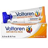 Voltaren Arthritis Pain Gel For Powerful Topical Arthritis Pain Relief, Amazon Exclusive - Total 4.21 oz/120g: 3.5oz/100g Larger Tube and 0.71/20g