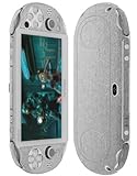 Skinomi Brushed Aluminum Full Body Skin Compatible with Sony PS Vita (PCH-2000)(Full Coverage) TechSkin with Anti-Bubble Clear Film Screen Protector