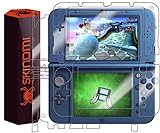 Skinomi Full Body Skin Protector Compatible with Nintendo 3DS XL (Nintendo 3DS LL, 2015)(Screen Protector + Back Cover) TechSkin Full Coverage Clear HD Film