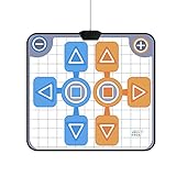 ASHATA Dance Mat,Double Person Dancing Mat Dance Pad Non-Slip Dancing Blanket for Nintendo Wii Console Game,for Office Workers,Housewives,Students