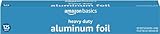 Amazon Basics Heavy Duty Aluminum Foil, 125 Sq Ft (Pack of 1)