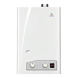 Eccotemp fvi12-NG FVI-12 Natural Gas, 3.5 GPM, High Capacity Tankless Water Heater, White