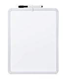 Mr. Pen- Dry Erase Board, 14” x 11” with a Black Dry Erase Marker, Small Mini White Board for Kids, Students