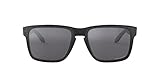 Oakley Men's OO9417 Holbrook XL Square Sunglasses, Matte Black/Prizm Black Polarized, 59 mm