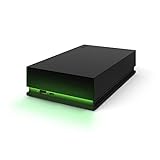 Seagate Game Drive Hub 8TB External Hard Drive Desktop HDD - USB 3.2 Gen 1, Dual USB-C and USB-A ports, Xbox Certified, with Green LED lighting and 3 Year Rescue Services (STKW8000400)