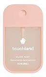 Touchland Glow Mist Rejuvenating Hand Sanitizer Spray, Rosewater scented, 500-Sprays each, 1FL OZ