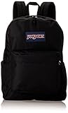 JanSport SuperBreak Plus Backpack with Padded 15-inch Laptop Sleeve and Integrated Bottle Pocket - Spacious and Durable Daypack for Work and Travel - Black