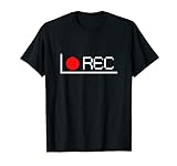 REC Retro Oldschool Video Camcorder Recording Record VCR-VHS T-Shirt
