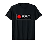 REC Retro Oldschool Video Camcorder Recording Record VCR-VHS T-Shirt