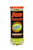 Penn Championship- Regular Duty Felt Pressurized Tennis Balls - 1 Can, 3 Balls