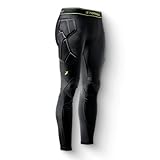 Storelli BodyShield Goalkeeper Leggings 3, High-Impact Protection, Sweat-Wicking, UV-Resistant Athletic Bottoms for Soccer & Heavy-Duty Sports - Small Black