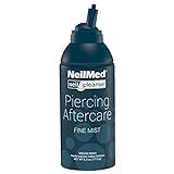 NeilMed NeilCleanse Piercing Aftercare, Fine Mist, 6.3 Fluid Ounce