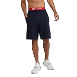 Champion Men's Shorts, Classic Cotton Jersey Athletic Shorts, 9', Long Gym Shorts, Men's Workout Shorts