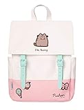 Official Pusheen Backpack, Kawaii Backpack - Bookbag, Travel Laptop Backpack, Girls Bag, Pusheen Gift - Pink Backpack