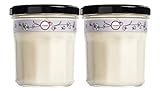 Mrs. Meyer's Soy Aromatherapy Candle, 35 Hour Burn Time, Made with Soy Wax and Essential Oils, Lavender, 7.2 oz - Pack of 2