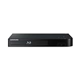 Samsung BD-F5700 Blu-ray DVD Disc Player with Built-in Wi-Fi Internet Connection, 1080p and Full HD Upconversion, Plays Blu-ray Discs, DVDs and CDs, Plus High Speed HDMI Cable (Renewed)